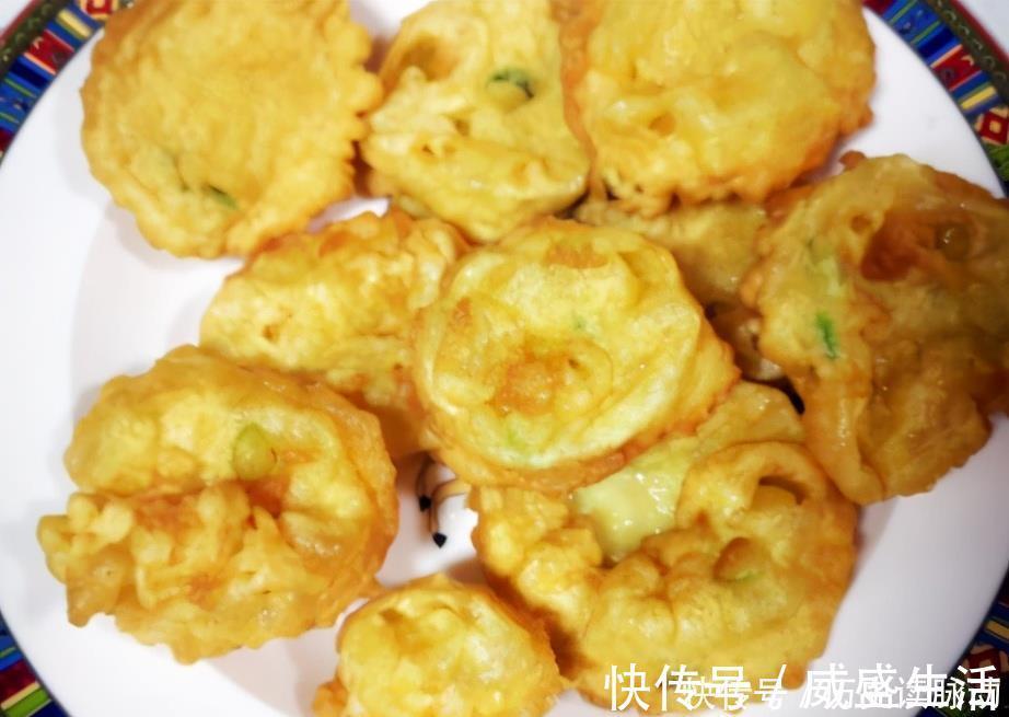 面糊|早餐做鸡蛋泡泡，不发面不揉面，10分钟出一锅，比油条好做好吃