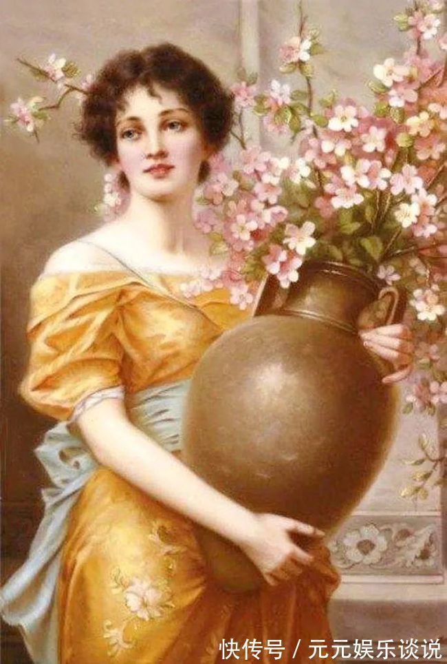 德国$德国画家康拉德笔下 细腻的年轻漂亮女子,真心的美!