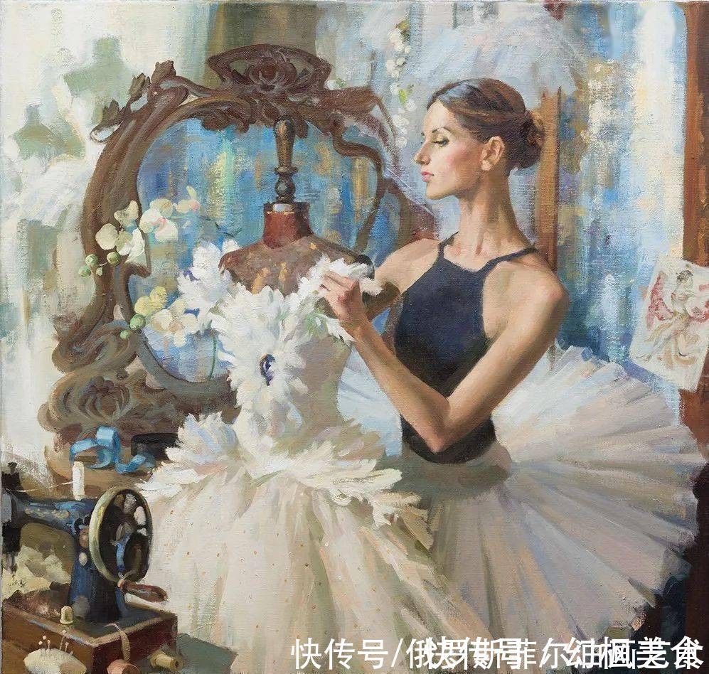 沃斯特雷佐娃!俄罗斯画家阿纳斯塔西娅·沃斯特雷佐娃漂亮油画作品欣赏