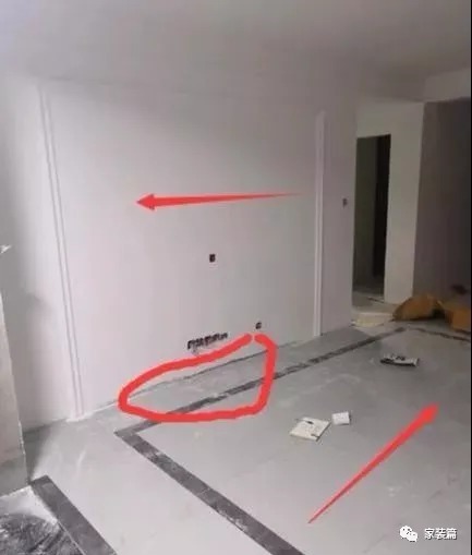瓦工|近万块的瓷砖,只因瓦工这样铺贴波打线,全部敲掉从来,提醒注意