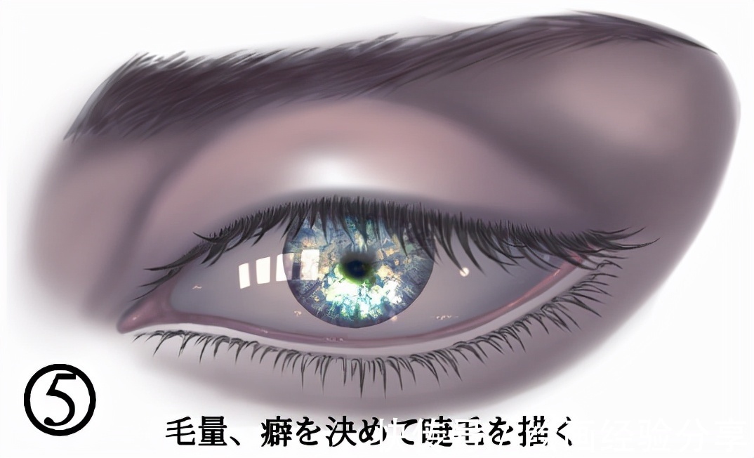 绘画|动漫写实眼睛怎么画?教你厚涂写实眼睛画法!