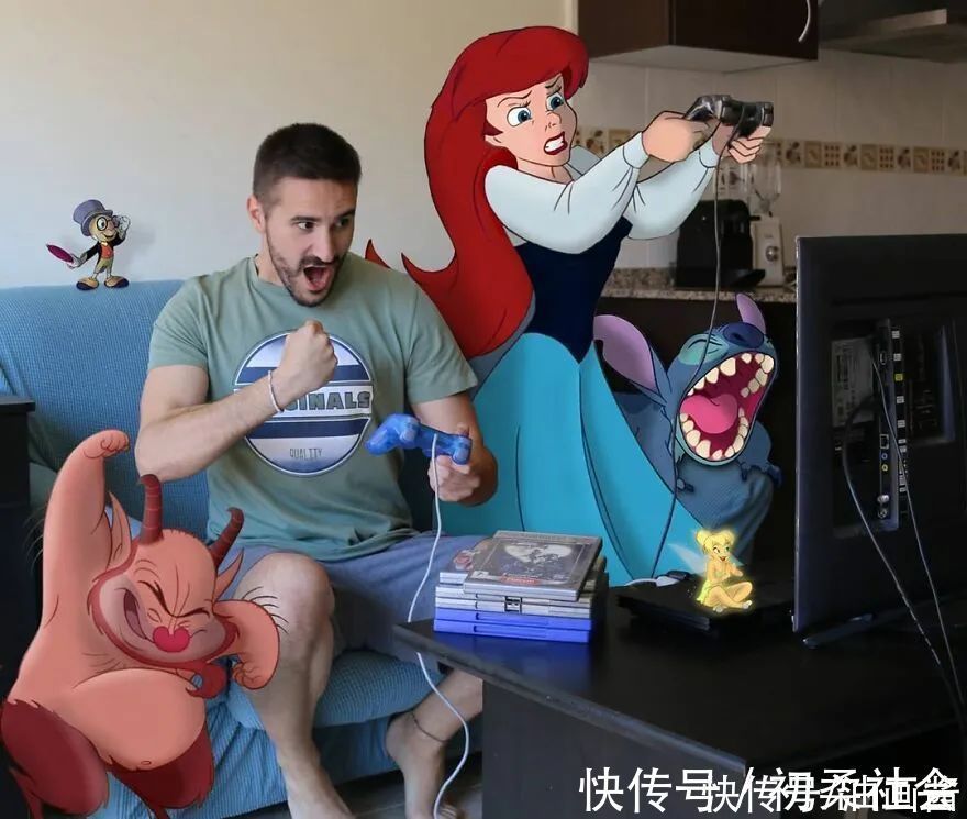 塞缪尔|他将迪士尼动画明星“请”进家门,一系列小插曲,令人捧腹