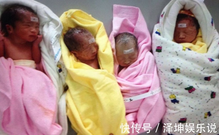 老公|怀了四胞胎,老公担心养不起,孕妇坚持生下,宝宝出生后乐开了花