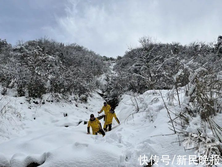 失联|挤爆了！昨天上万人涌入这个地方赏雪！一对年轻男女失联！还有人背婴儿上山