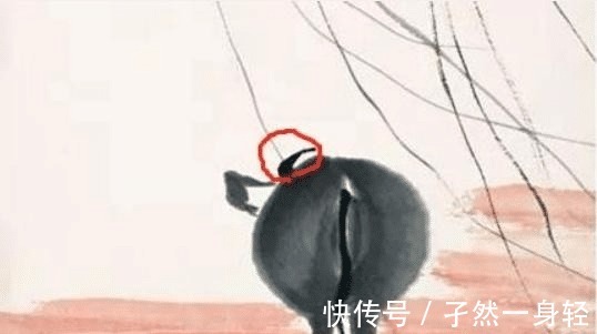 古代人&齐白石75岁作品,有一明显“错误”,为啥还成神作放大后再看!