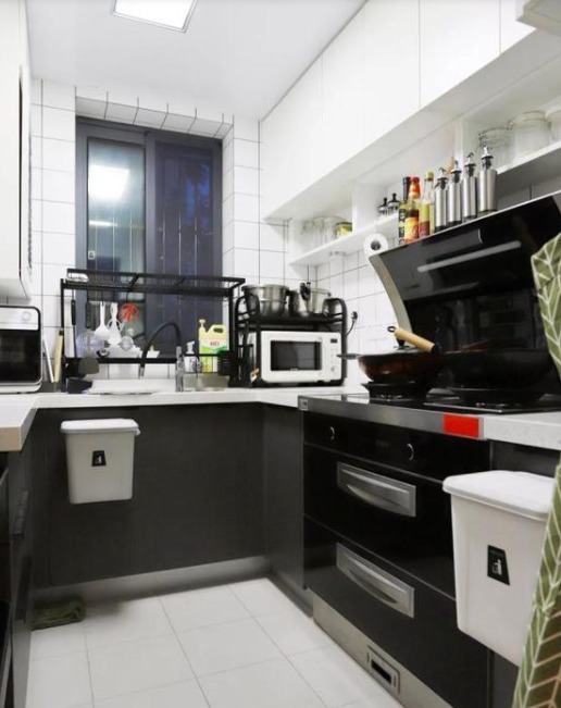 全身镜|90后夫妇58平米的家，全屋都是柜子，每个空间都好喜欢，精致漂亮