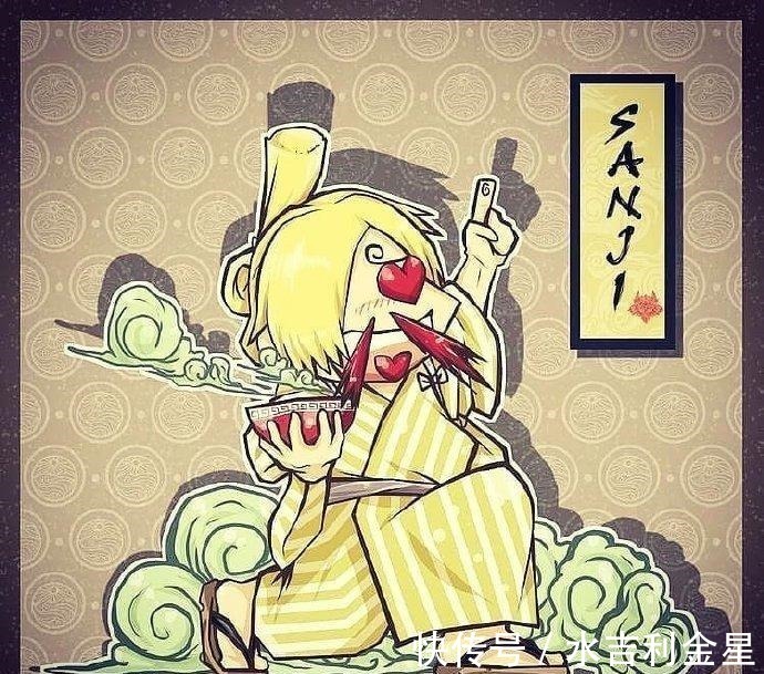 罗宾|可爱风海贼草帽团,索隆奶萌,山治花痴,娜美依然美,罗宾过分了