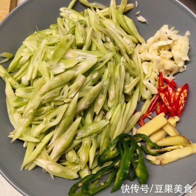  螺丝椒遇上芸豆「麻辣芸豆丝」|下饭系 | 螺丝