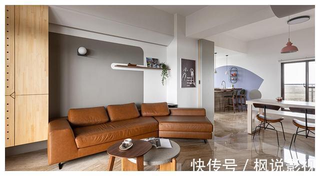 色彩|想给单调的家加点色彩?看看这个案例,相信你会有灵感!