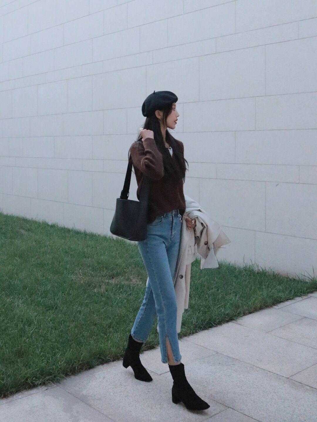 小姐姐|这个秋季，针织外套必不可少，你更喜欢哪种风格？照着穿就很洋气