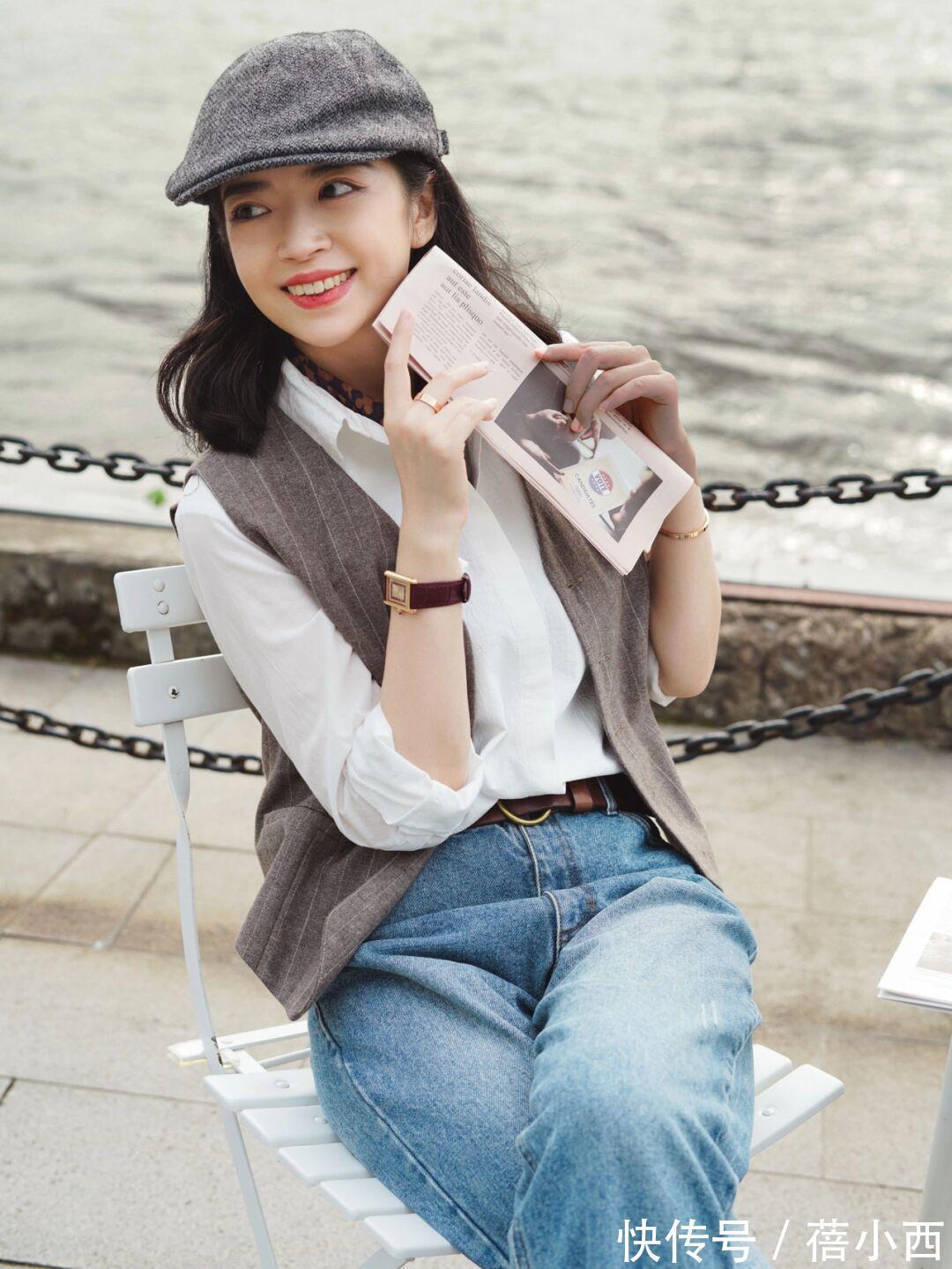 穿搭|跟着时尚博主三木来学马甲搭配,帅气时尚又洋气,怎么穿都不出错