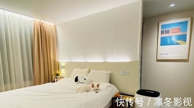 重装|住了三年的精装房重装,通铺地砖只刷大白、家具全扔93㎡干净利落