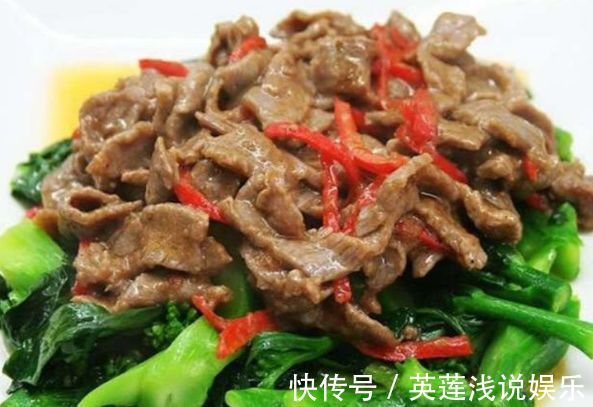 芥蓝炒牛肉|孩子抵抗力差,多吃的菜,补铁高蛋白,强健经骨,增强孩子抵抗力