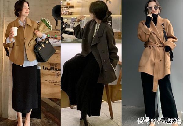 新年聚会穿大衣吧,这样搭配优雅高级,给人“混得很好”的感觉