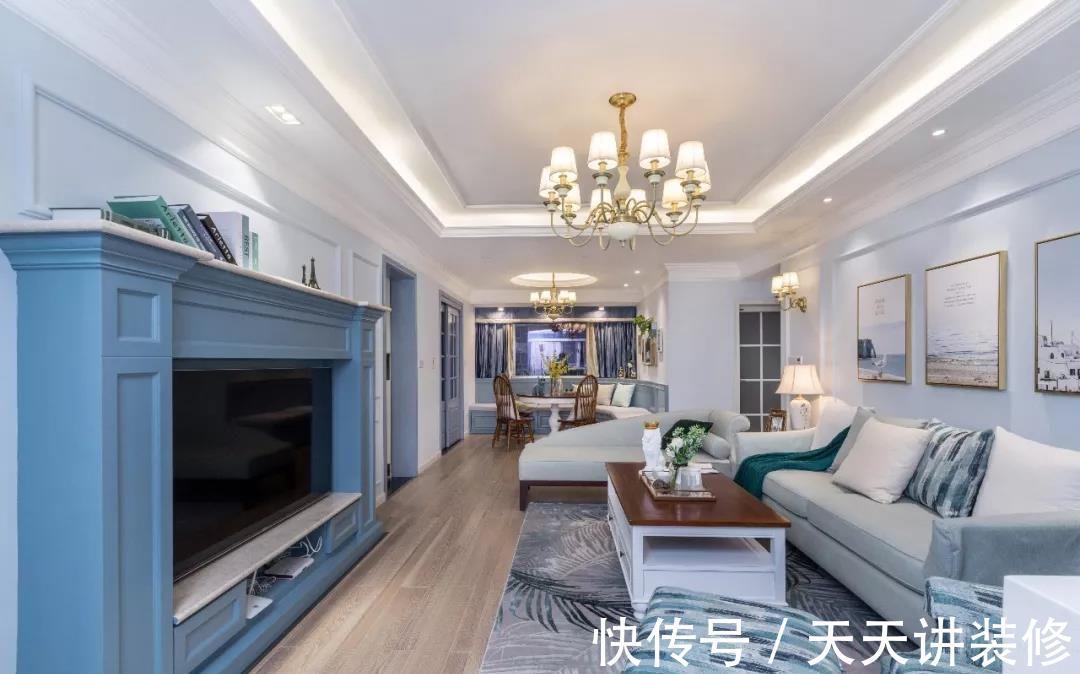 朋友之间|110平方米的欧式小家，彰显浪漫与柔情，餐厅的设计更是精致