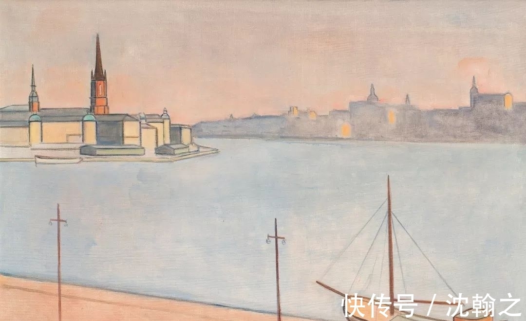 画家|瑞典富二代画家的北欧童话,莫兰迪色透着最清澈的纯真