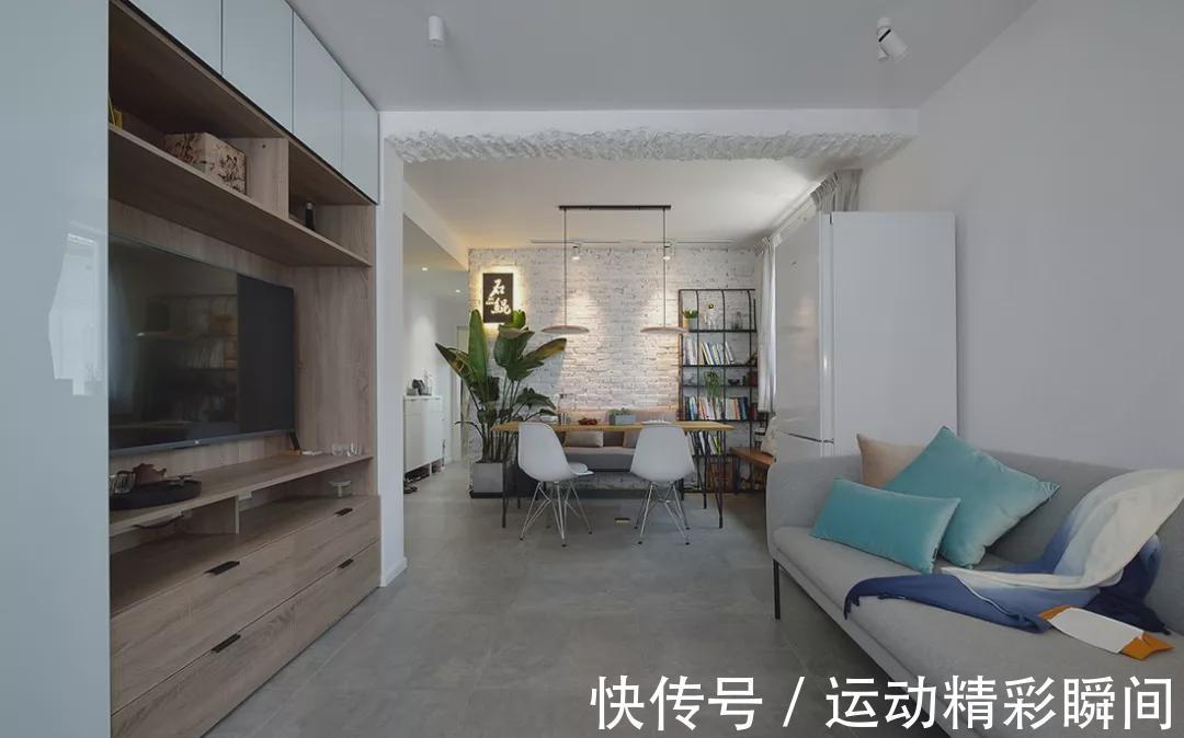 室内部|你见过阳台在卧室吗？67㎡小户型，布局紧凑，但不用挤，第一次见