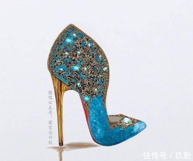 灵感|以服装为设计灵感设计出来的高跟鞋(50例高跟鞋效果图)!