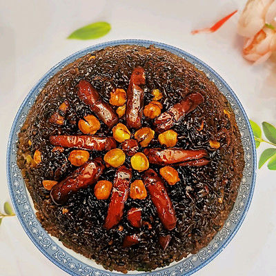 莲子|红糖糯米饭
