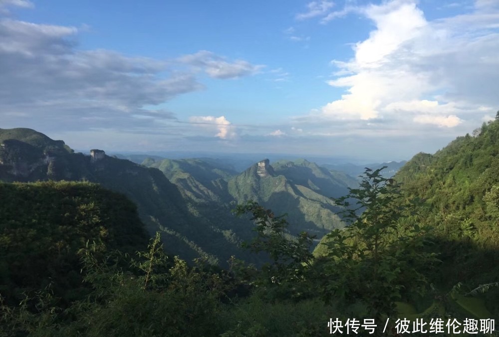 山脉|湘西的山，一浪又一浪四下荡漾