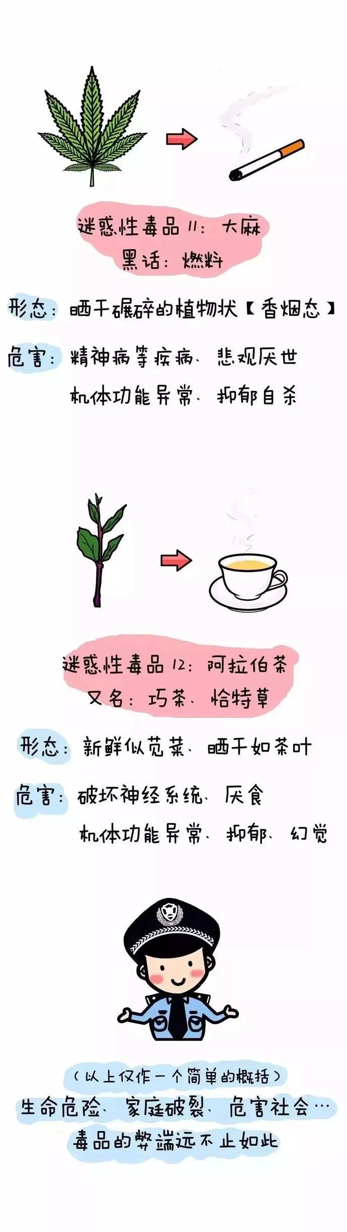 雨城科普丨禁毒知识小漫画，速来get！