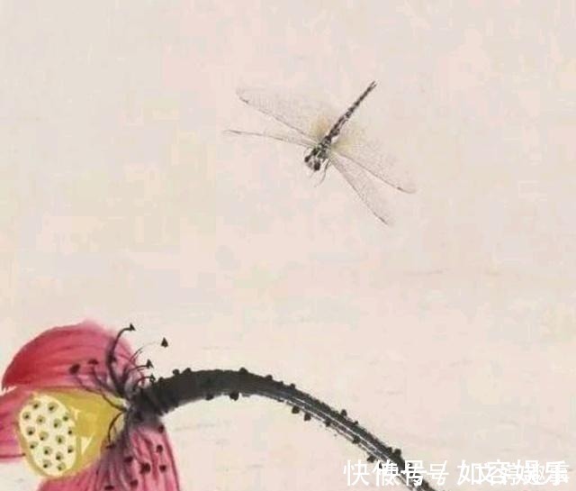 国画&冷军用4000万像素蜻蜓,比拼齐白石的蜻蜓,却输了细节