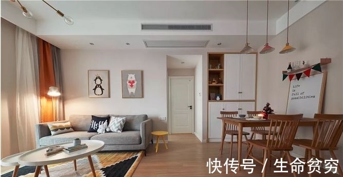两居|89㎡北欧两居，时尚的空间设计其实可以很简单！
