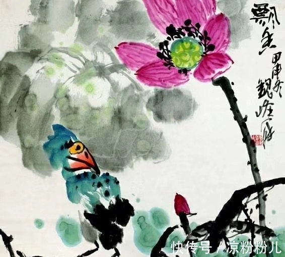 笔墨|著名大写意画家魏峰，笔墨酣畅淋漓，尽显大家风范