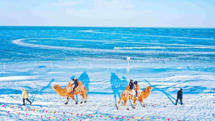 大河口冰雪新春年味浓