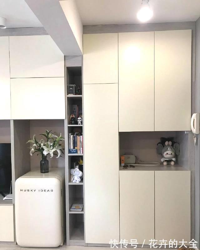 工作台|32岁买了第一套房子,45㎡单身公寓,麻雀虽小五脏俱全,知足了