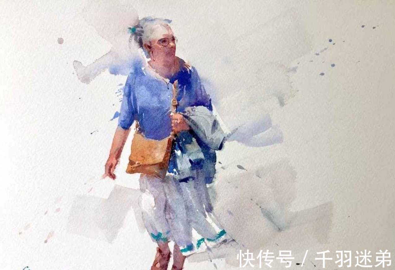 技艺!震撼,让人由衷赞叹的水彩技艺——尤德斯五彩斑斓的光色世界