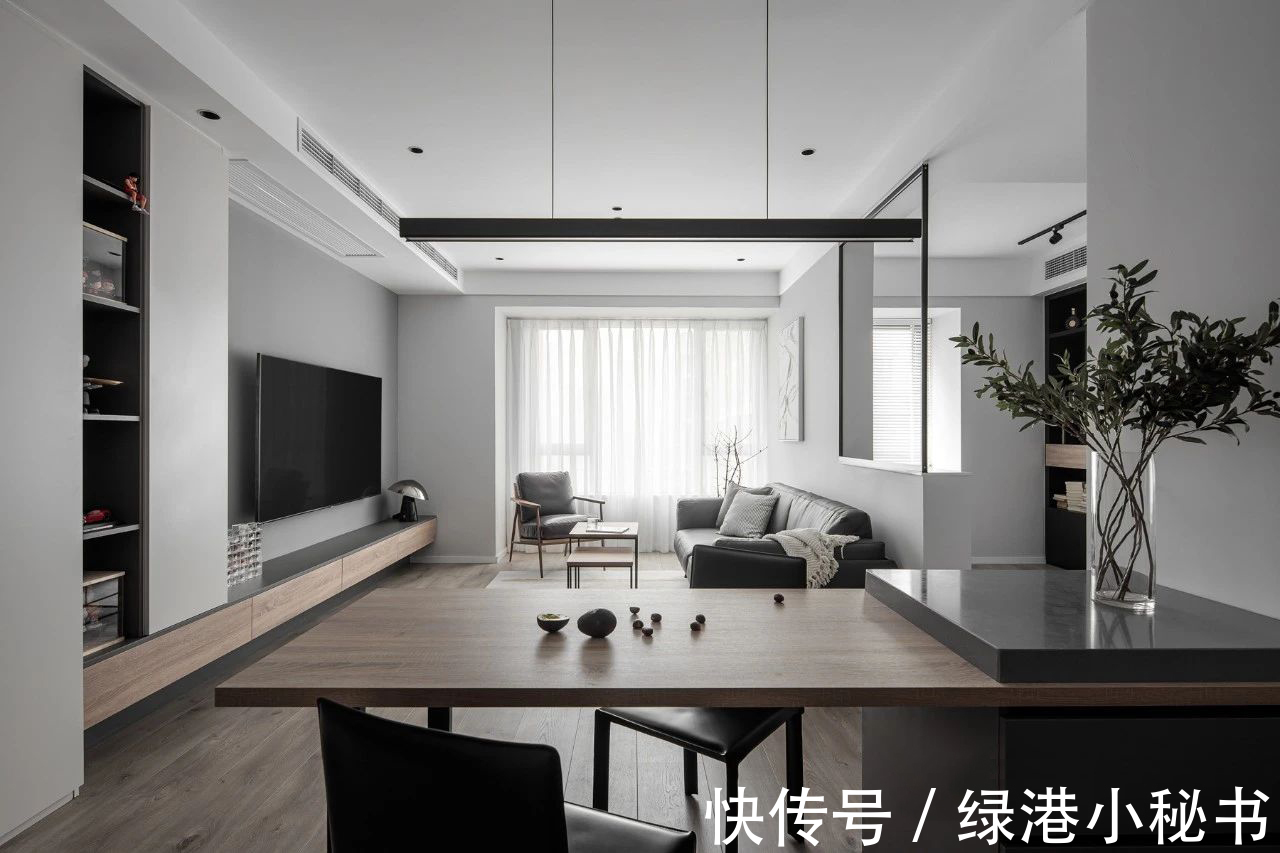 案例|装修案例欣赏：二人世界！80平简约风格的品质生活！