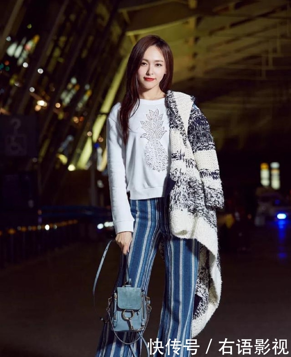 底裤|卫衣下面少配打底裤,今春跟着明星学穿搭,时髦气质美到爆