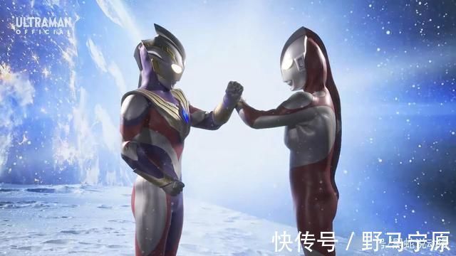 特利迦|奥特曼之日特别联动纪念PV 特利迦成功接收伪岳父曼哥哥祝福