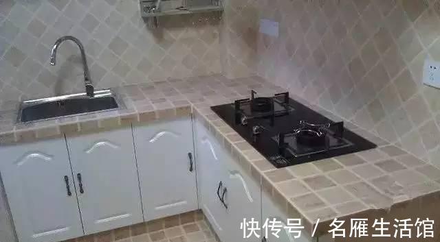 切排骨|砖砌厨柜和砖砌洗衣池,现在很流行,不砌一个太可惜了!