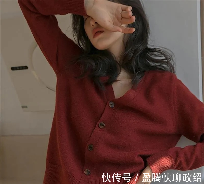 小开衫|看图学穿搭:秋季小开衫穿搭,精致又气质
