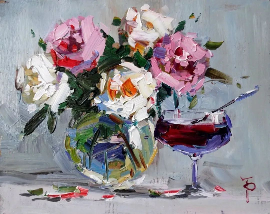 露台&不起眼的房子、简单的露台、普通的小路 他都画得如此出彩!