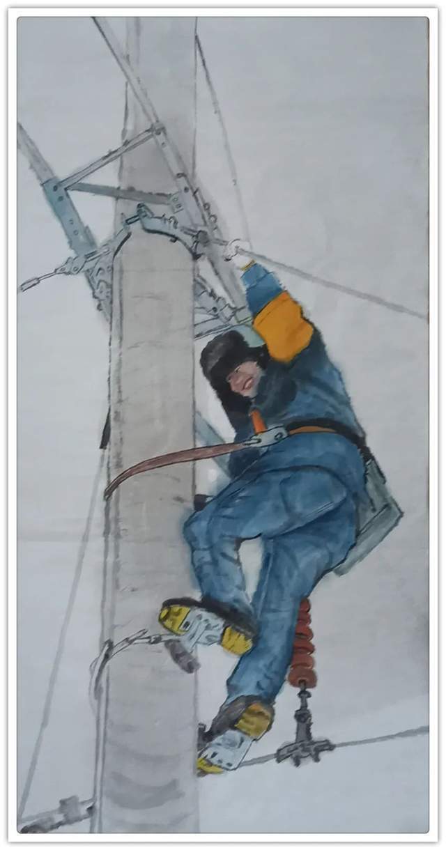 绘画|「正能量艺术家·程宏伶」画笔写大爱·弘扬正能量·传递中国梦