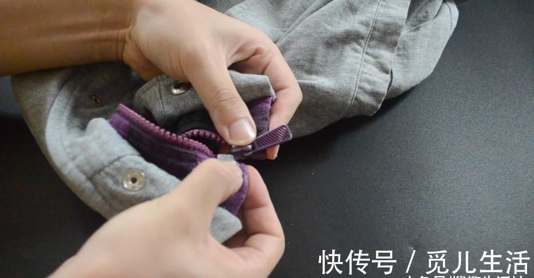 实用|拉链修理有妙招, 不用花钱修理, 一根吸管就能搞定, 简直太实用了