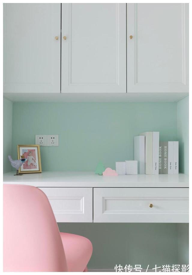 小空间|125㎡清新美式风,简单干净,素雅大气,超赞的设计!