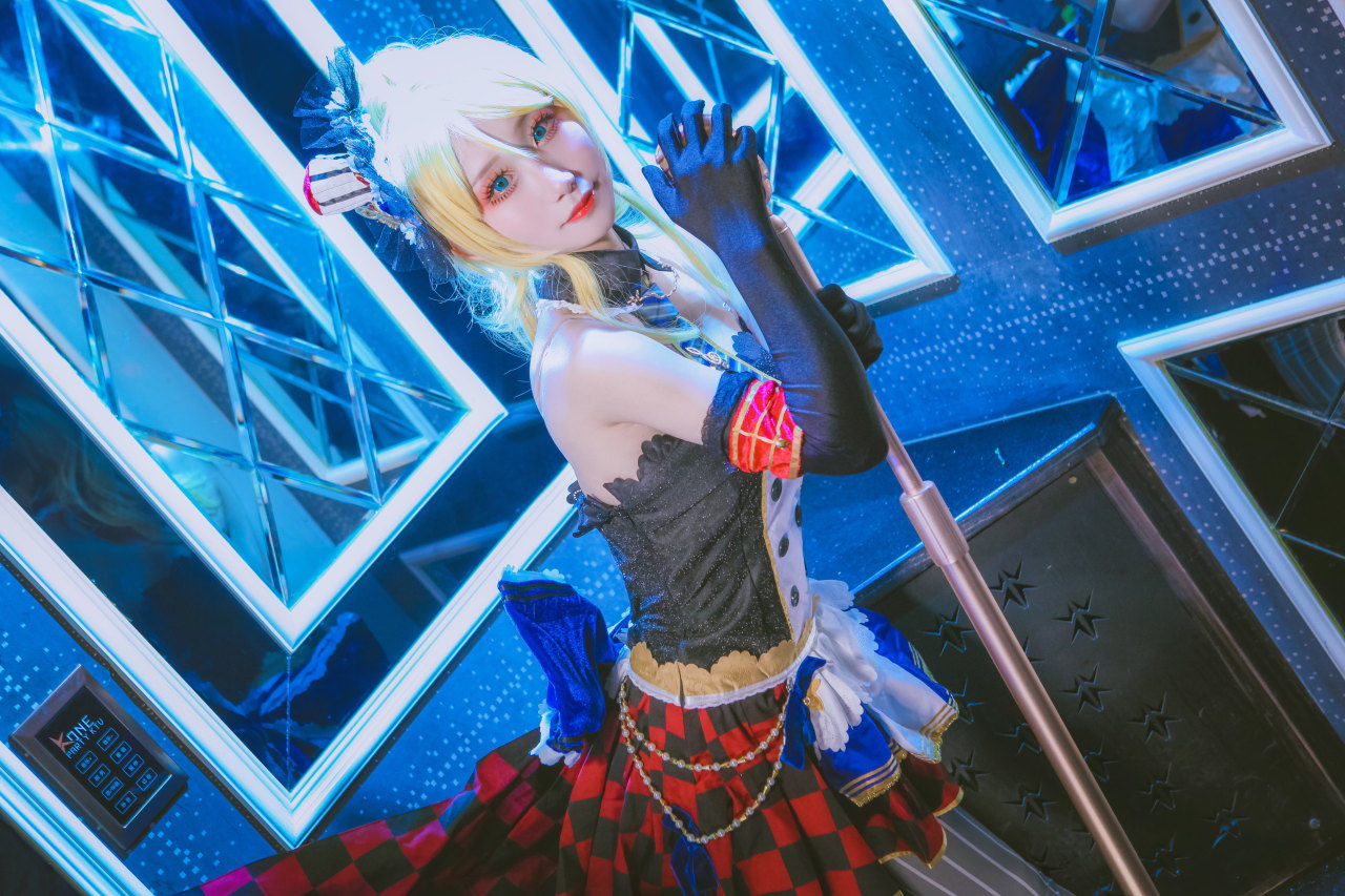 LoveLive！绘里cosplay 一起歌唱吧！