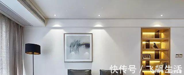 居室|130平三居室，全屋大白墙，原木色柜子，简约极了，客厅最大气