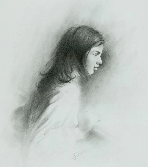 艺术家!伊朗艺术家莫提.Katouzian 素描作品欣赏