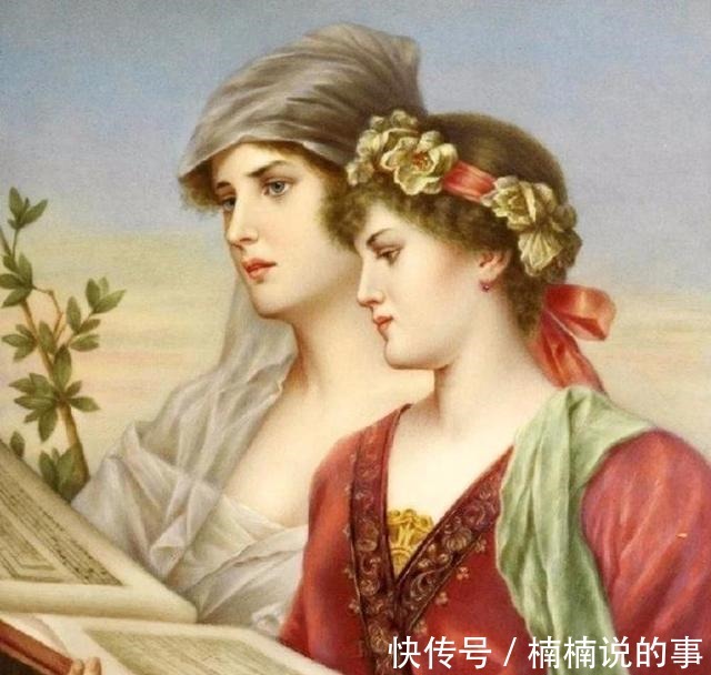 服饰#康拉德·基塞尔,把贵妇们的容貌与服饰,表现得极为富丽奢华!