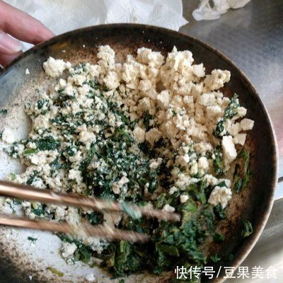 吸水纸|适合全家的菠菜拌豆腐，老人小孩都爱吃