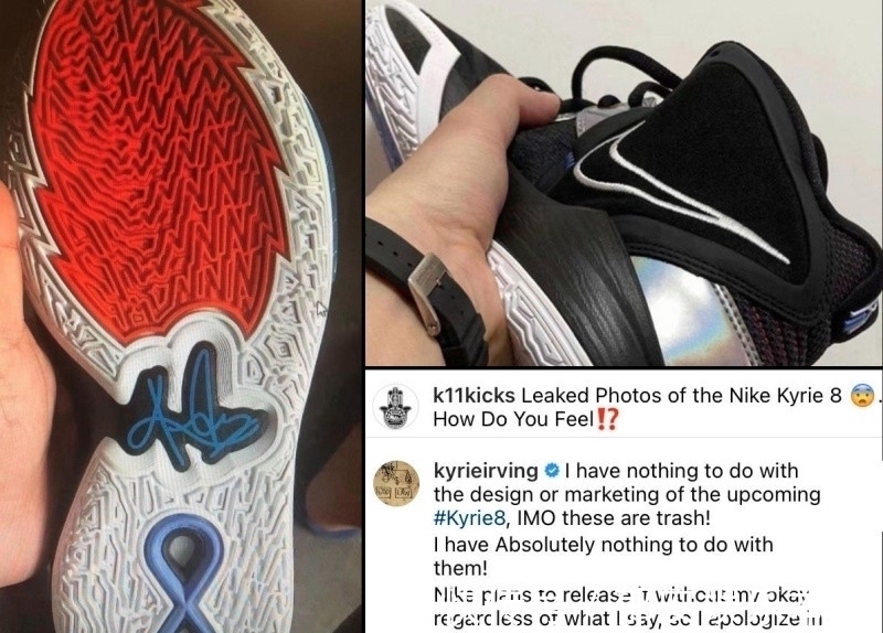 Kyrie 欧文上脚Kyrie 8又真香了？这难道就是「重新设计」的新鞋？！