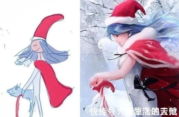yy|画师儿子太强悍,把妈妈的涂鸦改成插图,这就是画渣和大佬的区别