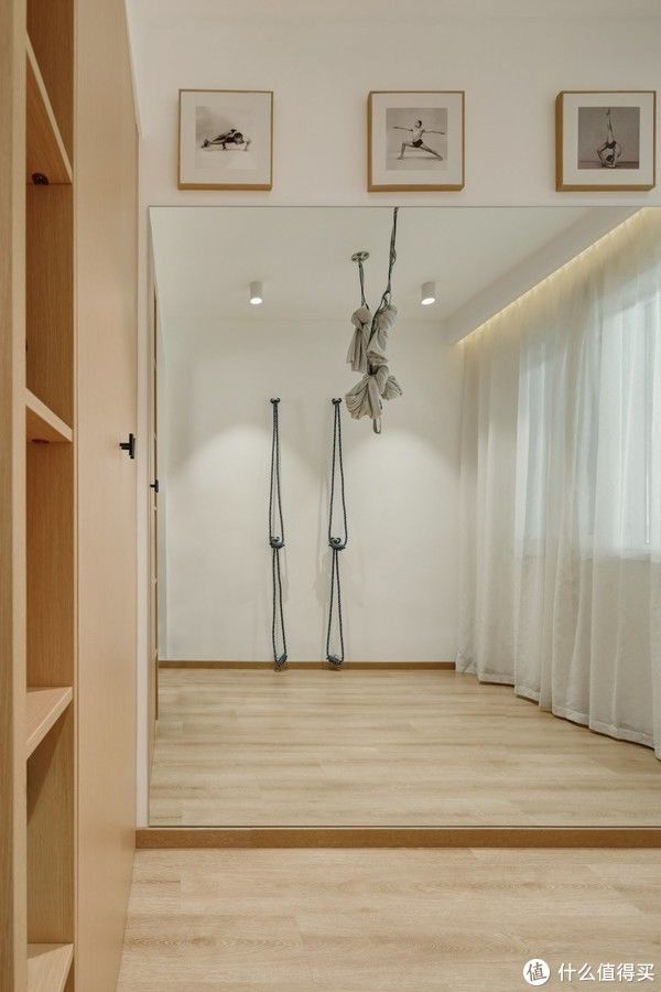 沙发|客厅没有沙发，去掉了“会客功能”，这套95㎡的家，住起来太爽了