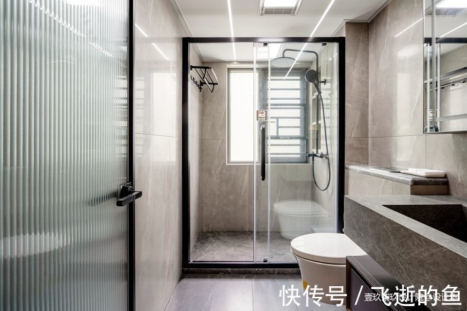 钢结构|127㎡客餐厨一体-洄游动线极简美家!