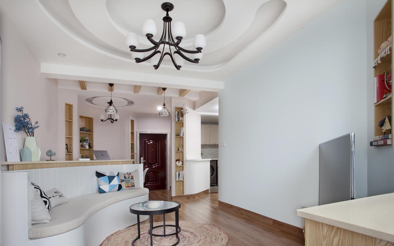 田园|60平方米的一居生活,用柔和的家装,打造田园色彩的小家